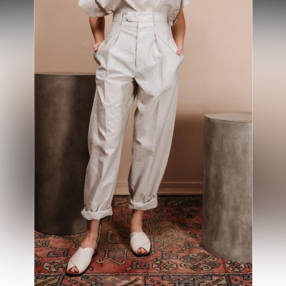 Isabel Marant High-Waisted Cream Trousers – NEW, Never Worn - Picture 1 of 8